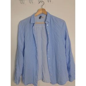 H&M Blue Button Down Shirt